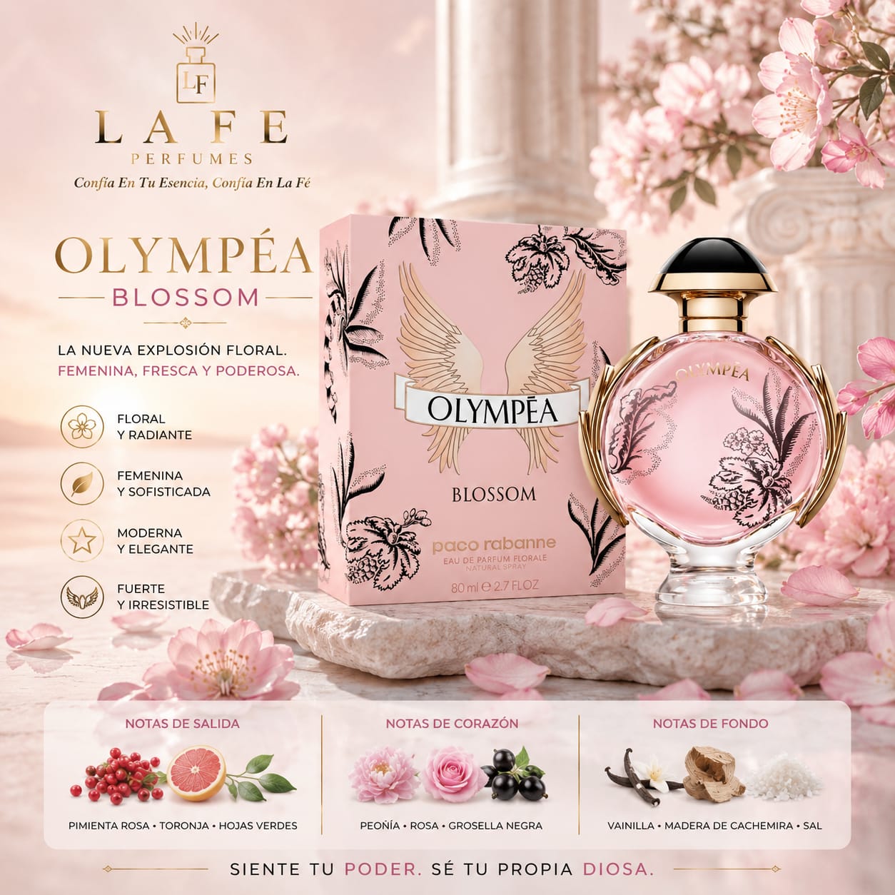 Paco Rabanne Olympea Blossom Women 80ml EDP